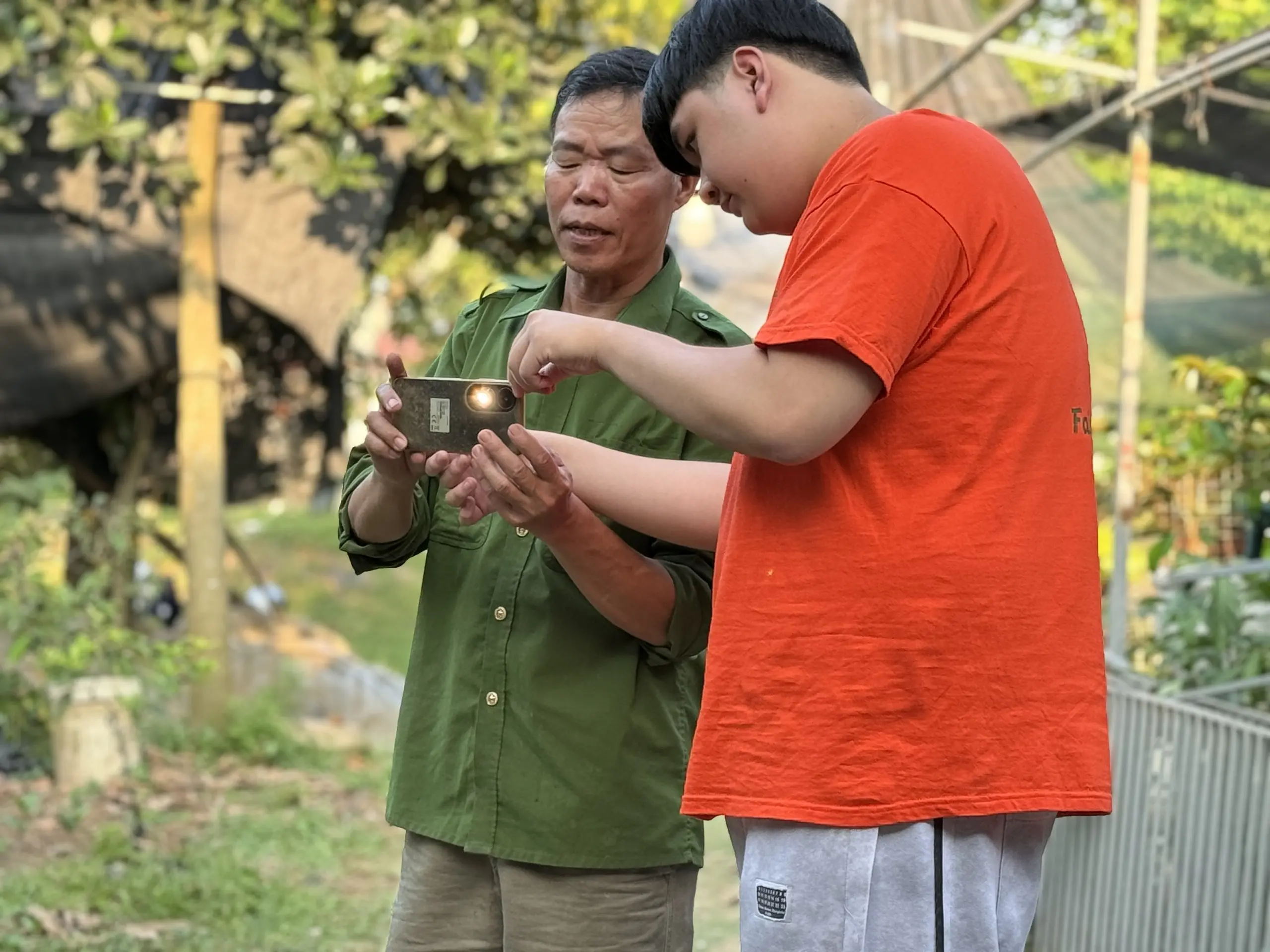 Trao gà - Gửi gắm niềm tin